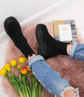 Buty sportowe N/M 88-56 Czarne