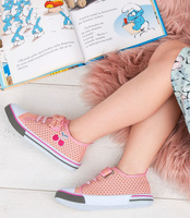 Trampki dziecięce Underline 27C1801 Różowe