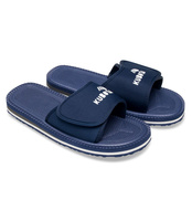 Klapki męskie Kubota Rzep KKRZ02 Granatowe