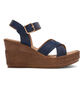 Sandałki damskie Skotnicki S-3/4021 Granatowe