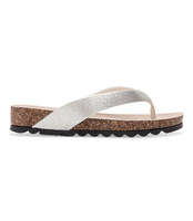 Japonki damskie Jomix D7635 Srebrne