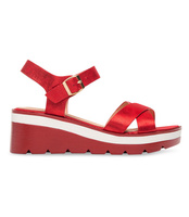 Sandałki damskie Shoesita 6295 Czerwone