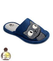 Kapcie damskie Natural Style NS-267 Granatowe