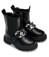 Botki dziewczęce Rock & Joy 7353-2B Czarne + S