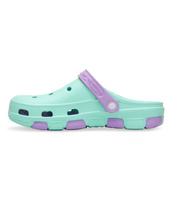 Klapki dziecięce Realpaks F-402 Miętowo-Fioletowe