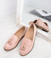 Mokasyny damskie Abloom 8336-4 Różowe