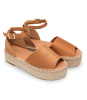 Sandałki damskie Bestelle 100-963 Brązowe