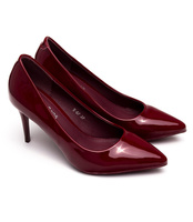 Czółenka damskie Sixth Sens X-67 Bordowe