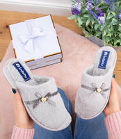 Kapcie damskie Inblu LB-91 Szare