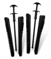 Prawidła automatyczne do kozaków Czarne