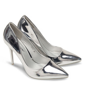 Czółenka damskie CH. Creation G51B Srebrne