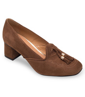 Czółenka damskie Laura Messi 1847 Brązowe