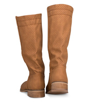 Kozaki damskie Super Mode 9263 Brązowe