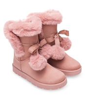 Śniegowce damskie Abloom BM-575 Różowe