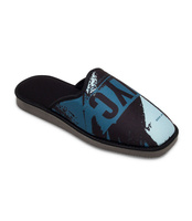 Kapcie męskie Natural Style NS-258 Niebieskie