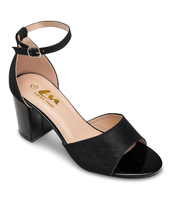 Sandałki damskie Laura Mode QL-211 Czarne