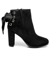 Botki damskie Abloom A852 Czarne