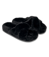 Kapcie damskie Lano K-3/G10X Czarne