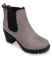 Botki damskie Sixth Sens C166-2  Szare