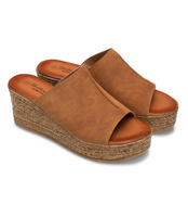 Klapki damskie Skotnicki KL-3/4014 Brązowe