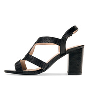 Sandałki damskie Laura Mode QL-118 Czarne