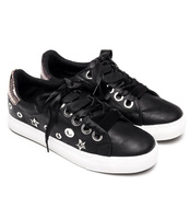 Buty sportowe damskie N/M R202 Czarne