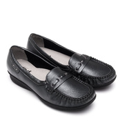 Mokasyny Pesco 377 Grafit/Metalic