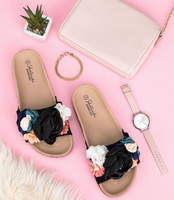 Klapki damskie Skotnicki KL-0525 Czarne