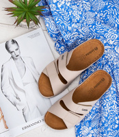 Klapki damskie Inblu 158D104 Beżowe