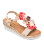 Sandałki damskie Sixth Sens H99 Beżowe