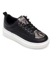 Buty sportowe damskie N/M A7 Czarne-Wąż