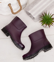 Kalosze damskie Realpaks BG-6/2 Śliwkowe