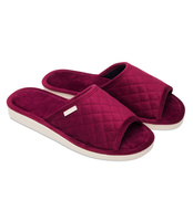 Kapcie damskie Natural Style NS-078 Bordowe