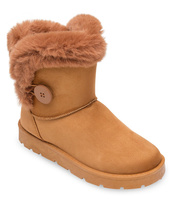 Śniegowce damskie Abloom BM-576 Brązowe