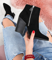 Botki damskie Sixth Sens C685 SU Czarne