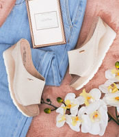 Klapki damskie Skotnicki KL-3-0618N Beżowe