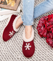 Kapcie damskie Natural Style NS-081 Czerwone