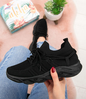 Buty sportowe damskie N/M 88-53 Czarne