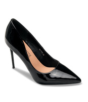 Czółenka damskie Laura Mode QL-115 Czarne