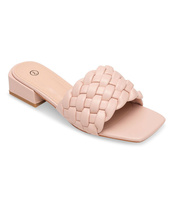 Klapki damskie N/M GQ37 Pudrowy Róż