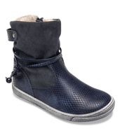 Botki dziewczęce American Club G-AB16183 Granatowe