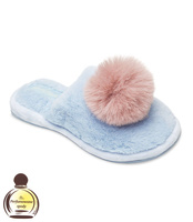 Kapcie damskie Natural Style NS-246 Niebieskie