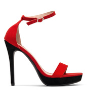 Sandałki damskie Laura Mode QL-121 Czerwone