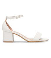 Sandałki damskie Laura Mode QL-159 Białe