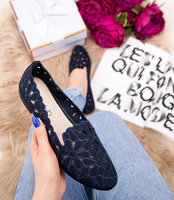 Balerinki damskie Skotnicki P-3-0568A Granatowe