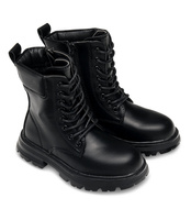 Botki dziewczęce Rock & Joy 7507-2A Czarne