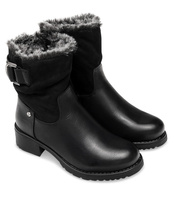 Botki damskie Foreverfolie F2805 Czarne