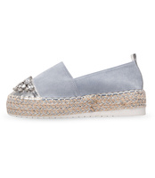 Espadryle damskie Bestelle L184 Niebieskie