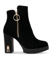 Wegańskie Botki damskie Sixth Sens C635 Czarne