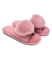 Kapcie damskie Lano K-3/G12 Różowe